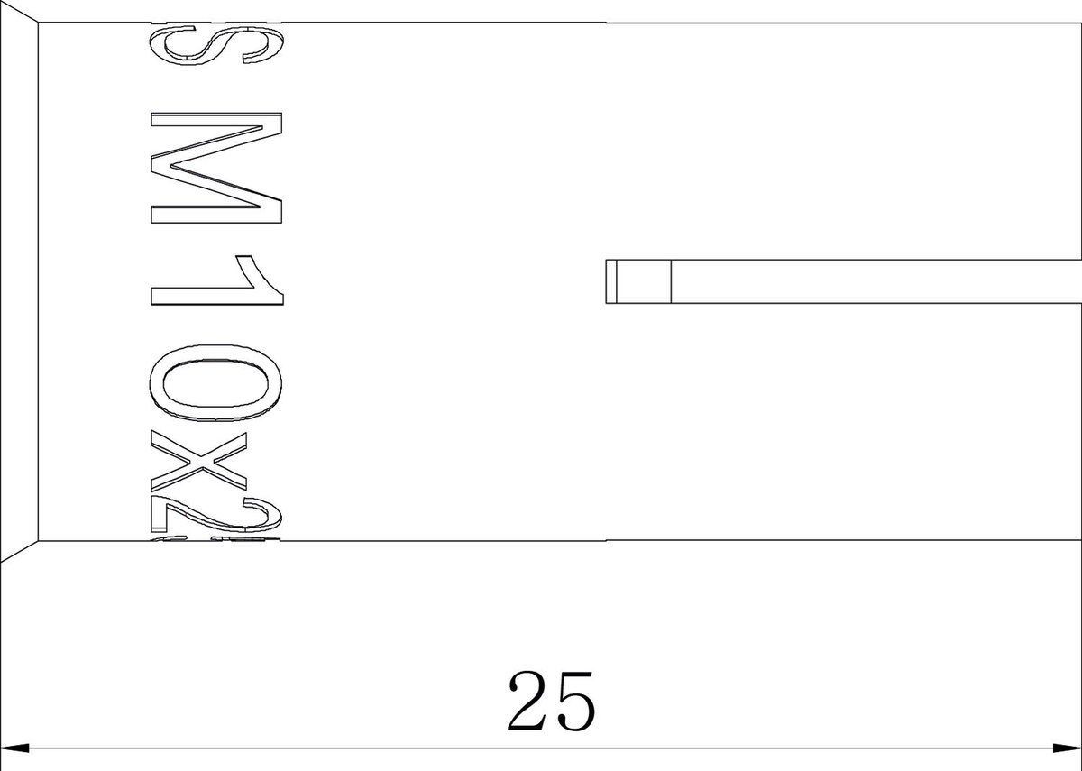Bucha de ancoragem ES 10x25 Aço eletrogalvanizado zinco – Imagem 2 de 2