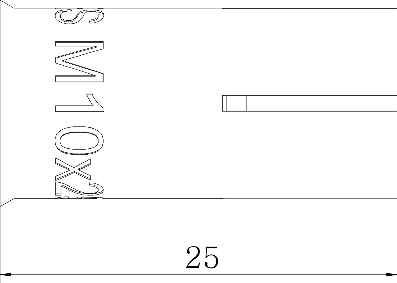 Bucha de ancoragem ES 10x25 Aço eletrogalvanizado zinco – Imagem 2 de 2