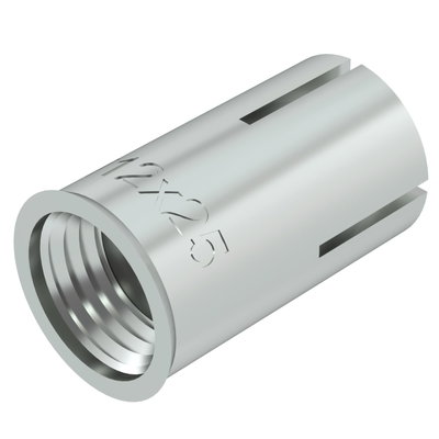 Bucha de ancoragem ES 12x25 Aço eletrogalvanizado zinco