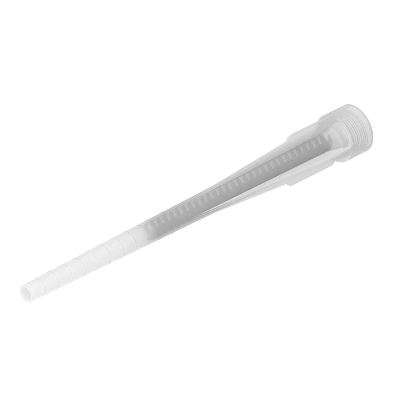 Tubo de mistura para tijolo sólido e perfurado 215mm Poliamida transparente