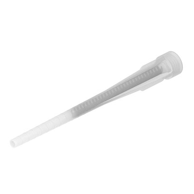 Tubo de mistura para tijolo sólido e perfurado 215mm Poliamida transparente