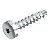 Parafuso antifogo com Panhead 6x40mm Aço eletrogalvanizado zinco