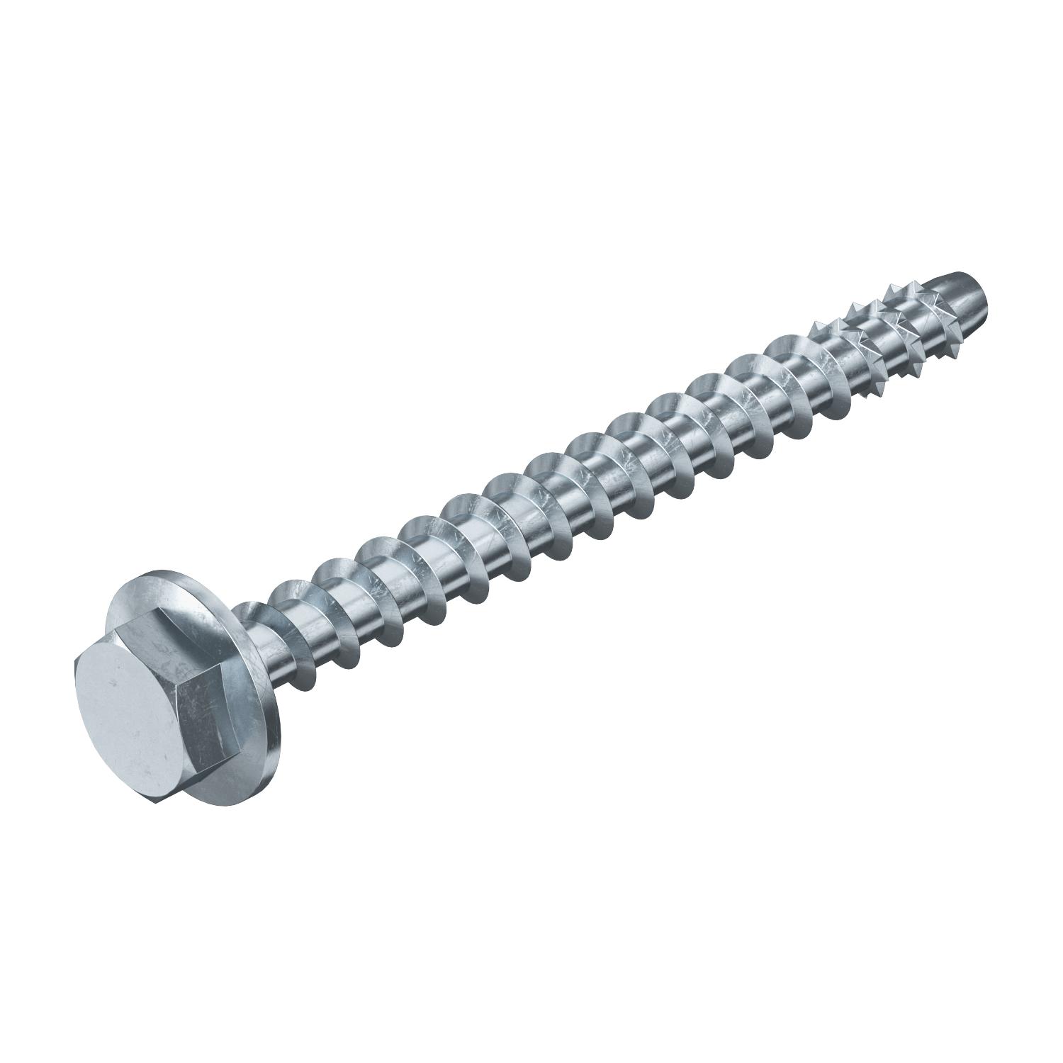 Parafuso sextavado com anilha combinada 12x120 Aço galvanizado zinco
