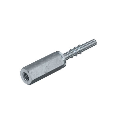 Perno com rosca interna com união com rosca combinada 7,5x40 Aço eletrogalvanizado zinco