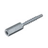 Perno com rosca interna com união com rosca combinada 7,5x60 Aço eletrogalvanizado zinco