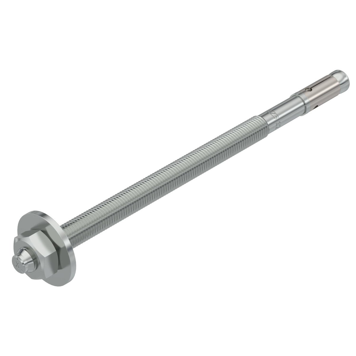 Wedge anchor BZ3 with large washer M10x180 Aço eletrogalvanizado zinco