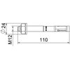 Wedge anchor BZ3 M12x110 Aço eletrogalvanizado zinco