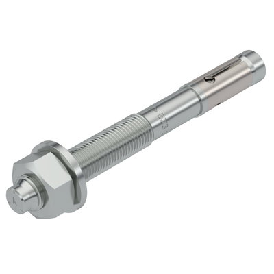 Wedge anchor BZ3 M12x110 Aço eletrogalvanizado zinco