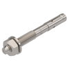 Wedge anchor BZ3 with large washer M8x75 Aço inoxidável, livre de ferrugem brilhante, pós-tratamento aço inoxidável