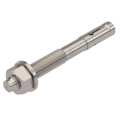 Wedge anchor BZ3 M12x110 Aço inoxidável, livre de ferrugem brilhante, pós-tratamento aço inoxidável