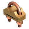 Abraçadeira para RD16/FL25 59x25x65 Bronze vermelho