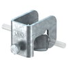 Ligador VARIO placa de pressão para armadura 16-37mm 61x46x88 Aço Galvanizado por imersão a quente após maquinação