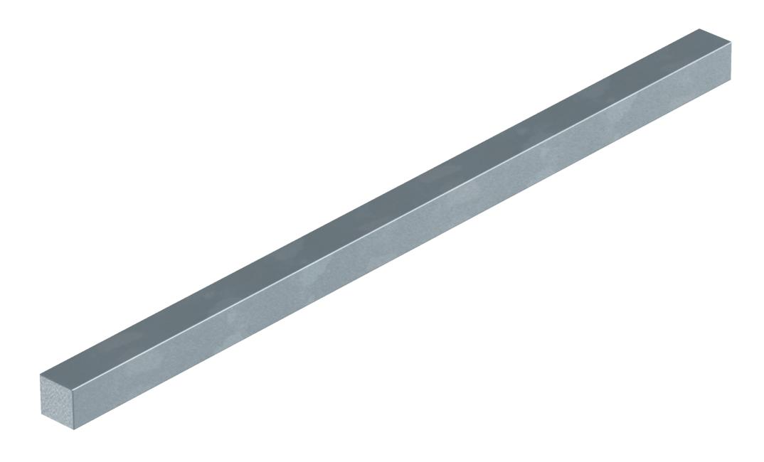 Barramento de suporte para barra equipotencial 645mm Latão