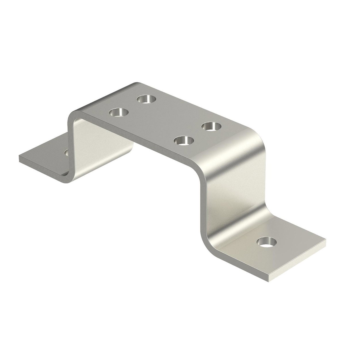 Placa de terra para 2 cabos 200mm Aço inoxidável A4 1.4571