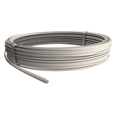 Cabo de terras revestimento sem halogênio 8mm Alumínio branco creme RAL 9001