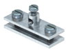 Abraçadeira de terra 55mm Aço eletrogalvanizado