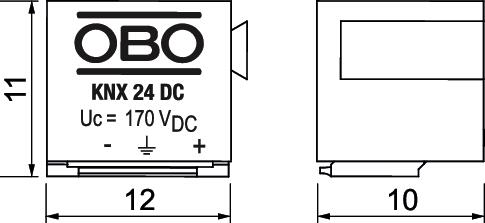 Lightning barrier 24 V DC 24V – Imagem 2 de 2
