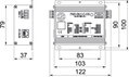 Descarregador combinado 2 em 1 para CCTV analógico 230V