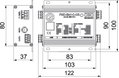Descarregador combinado 3 em 1 para CCTV analógico 230V