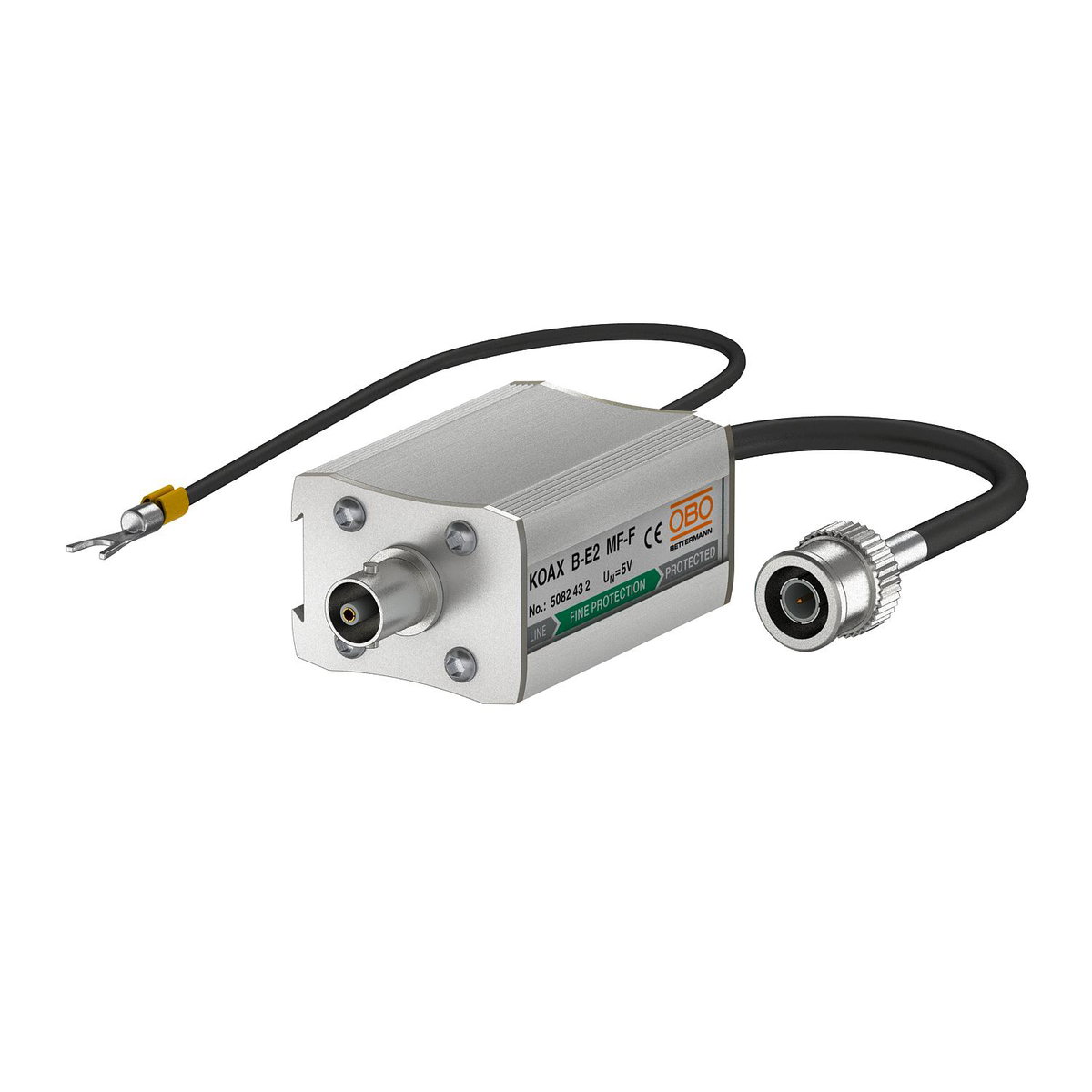 Dispositivo de proteção fina para redes coaxiais 6.2V