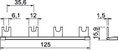 Copper bridge step width 35.6 mm 35,8mm