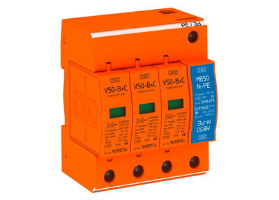 Descarregador combinado V50 3 polos + NPE 280V