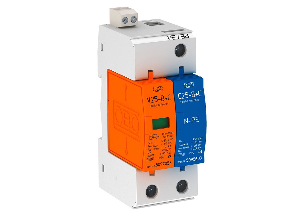 Descarregador combinado V25 versão 1+1 com sinal remoto 280V