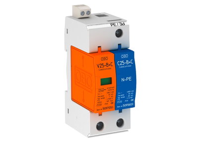 Descarregador combinado V25 versão 1+1 com sinal remoto 280V