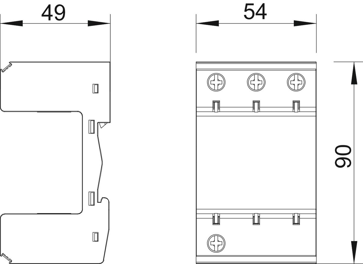 MultiBase 3 polos 3-polig – Imagem 2 de 3