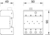 MultiBase 4 polos com sinal remoto 4-polig+FS