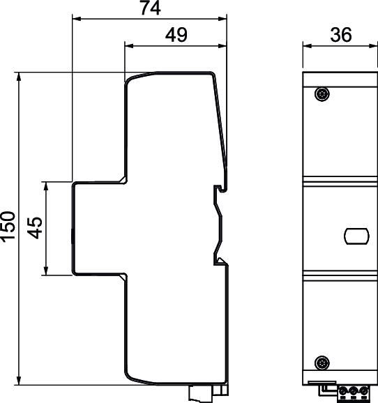 Descarregador 440V cor-de-laranja – Imagem 2 de 2