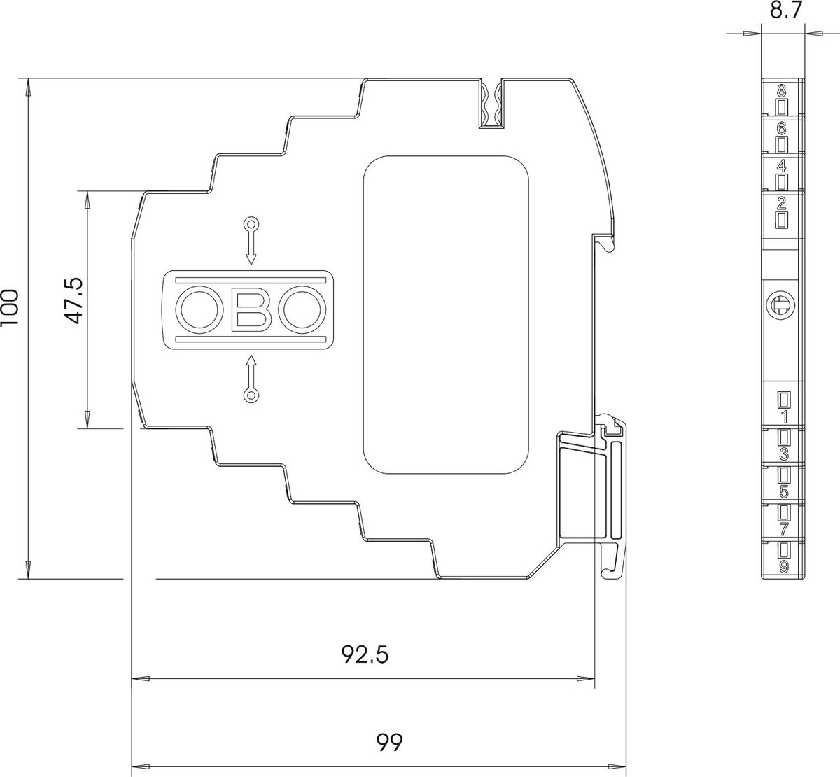 Dispositivo de proteção para corrente nominal elevada 12V – Imagem 2 de 3