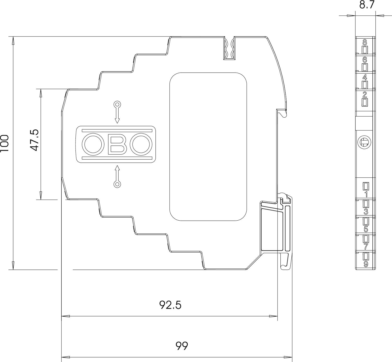 Dispositivo de proteção para corrente nominal elevada 12V – Imagem 2 de 3