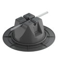 Abraçadeira de telhado para coberturas planas 8-10mm Polipropileno/Polietileno preto