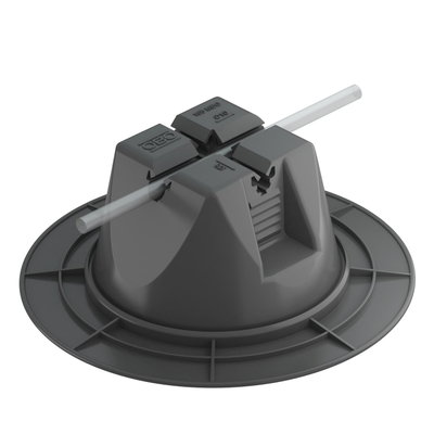 Abraçadeira de telhado para coberturas planas 8-10mm Polipropileno/Polietileno preto