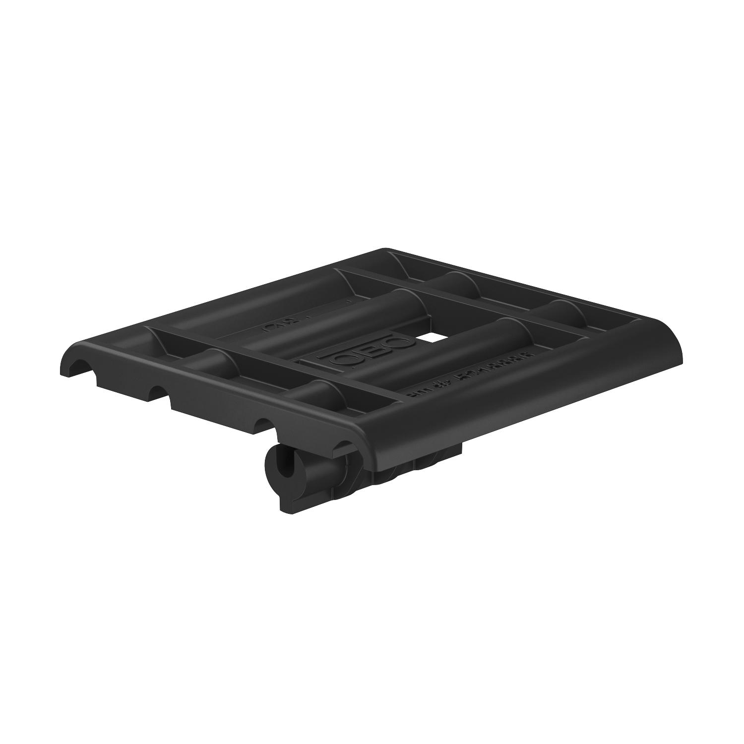 Adaptador caminho cabos varão para instalação em 165 MBG 3,9-4,8 Polipropileno preto