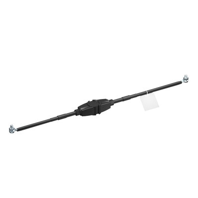 Explosor equip. revestido ligação equipotencial indireta 2x2000mm Adesivo ativado por calor preto