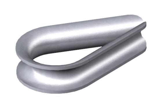 Olhal 10mm Aço Galvanizado por imersão a quente após maquinação