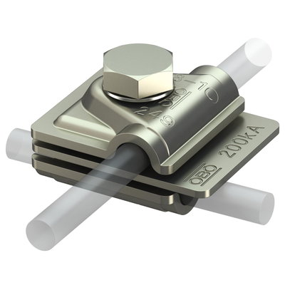 União rápida 200kA Vario 50x40mm Aço inoxidável, livre de ferrugem A2 1.4301