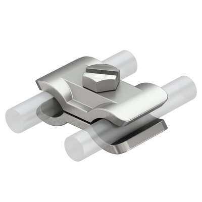 Ligador paralelo 10-20mm Aço inoxidável, livre de ferrugem A2 1.4301