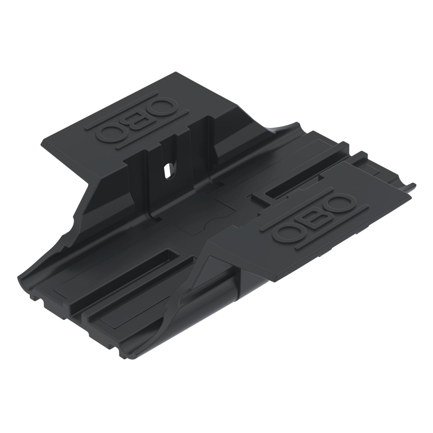 Adapter truss profile for universal base Acrilonitrila/estireno/éster acrílico preto