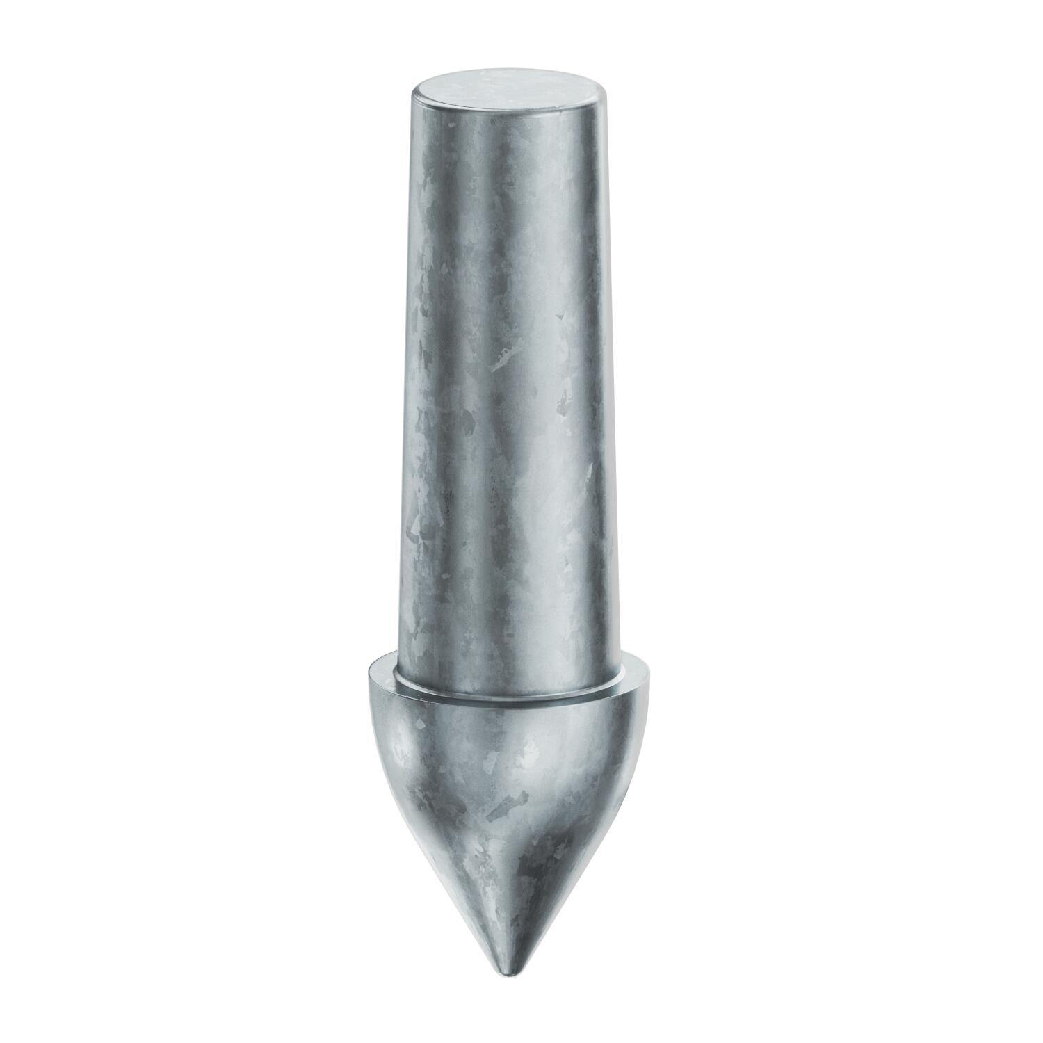 Earthing tip for earth rod 16-20mm Aço fundido Galvanizado por imersão a quente após maquinação