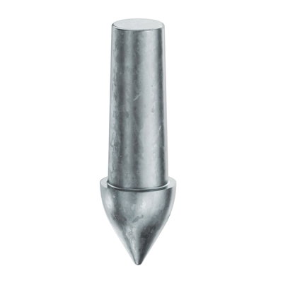 Earthing tip for earth rod 16-20mm Aço fundido Galvanizado por imersão a quente após maquinação