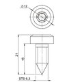 Self-tapping screw Windbreak WSB 2200 AD 12x20,6 Aço inoxidável, livre de ferrugem aço inoxidável