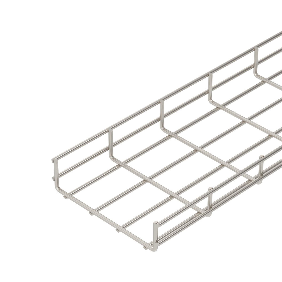 C.cabos varão grandes vãos SGR 55x200x3000 Aço inoxidável, livre de ferrugem A2 1.4301 brilhante, pós-tratamento aço inoxidável