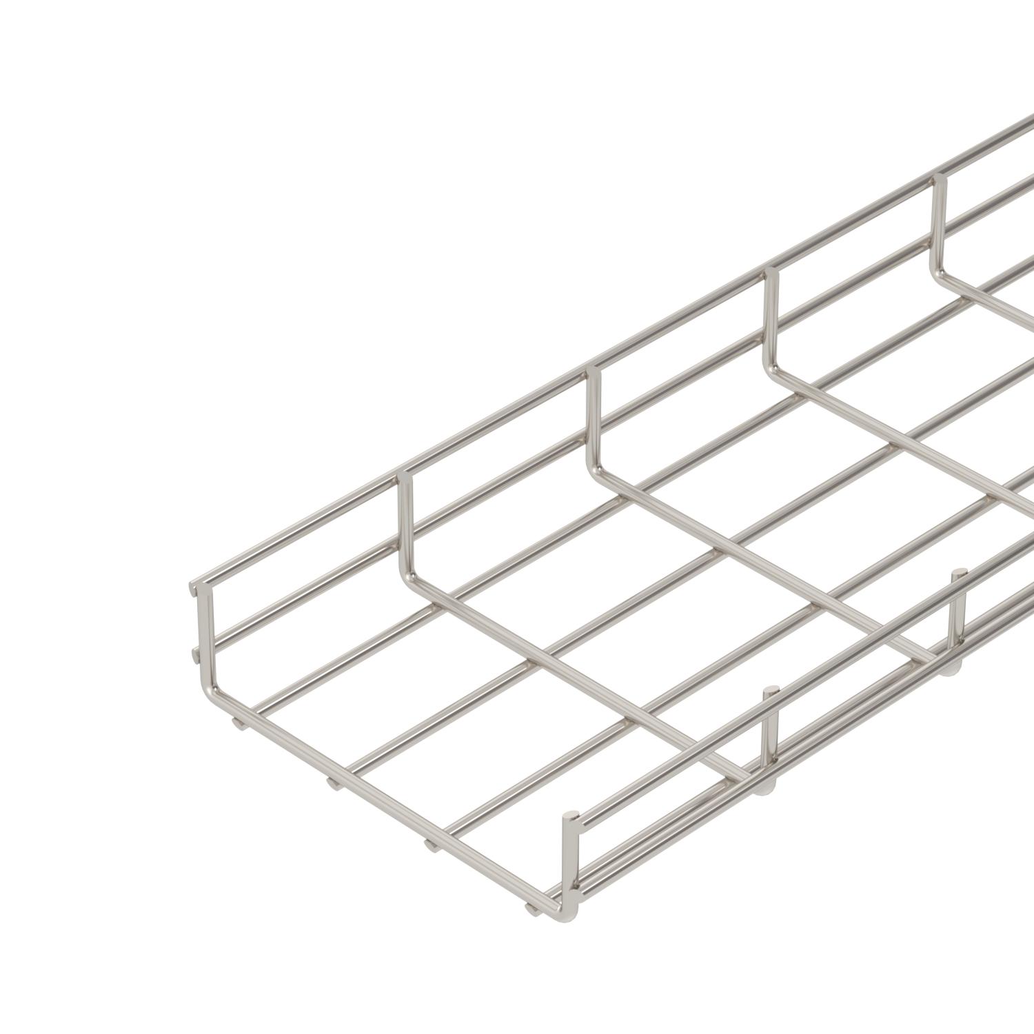 C.cabos varão grandes vãos SGR 55x200x3000 Aço inoxidável, livre de ferrugem A2 1.4301 brilhante, pós-tratamento aço inoxidável