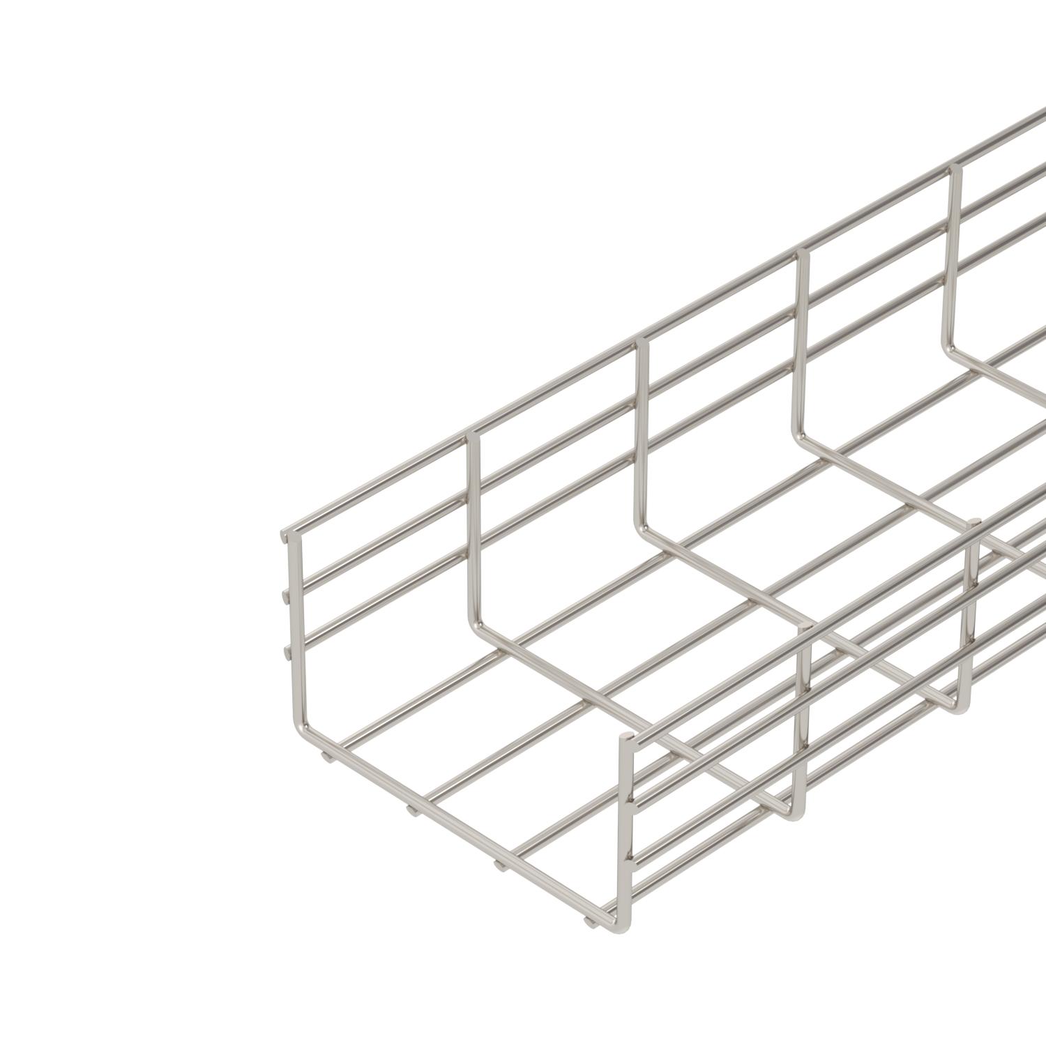 C.cabos varão grandes vãos SGR 105x200x3000 Aço inoxidável, livre de ferrugem A2 1.4301 brilhante, pós-tratamento aço inoxidável