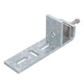 Clamping piece for vertical application 154x58x40 Aço Galvanizado por imersão a quente após maquinação zinco