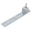 Clamping piece for horizontal application 268x44x40 Aço Galvanizado por imersão a quente após maquinação zinco