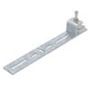 Clamping piece for horizontal application 318x44x40 Aço Galvanizado por imersão a quente após maquinação zinco